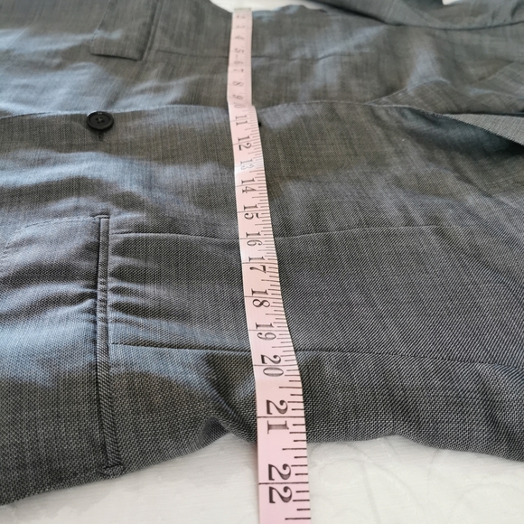 Ermenegildo Zegna Gray Wool Multi Season Blazer - Picture 7 of 11